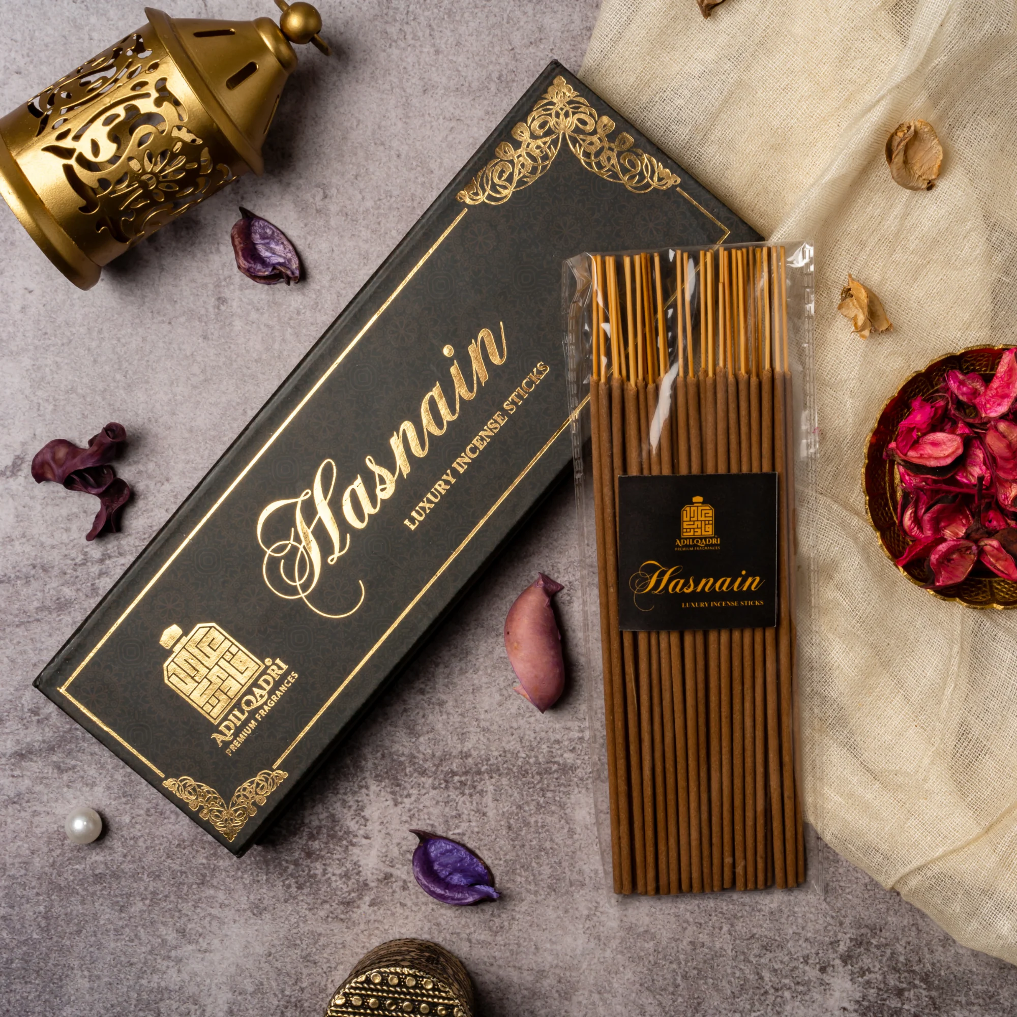 Hasnain Premium Quality Agarbatti ( Incense Stick ) 100 gms - Image 3