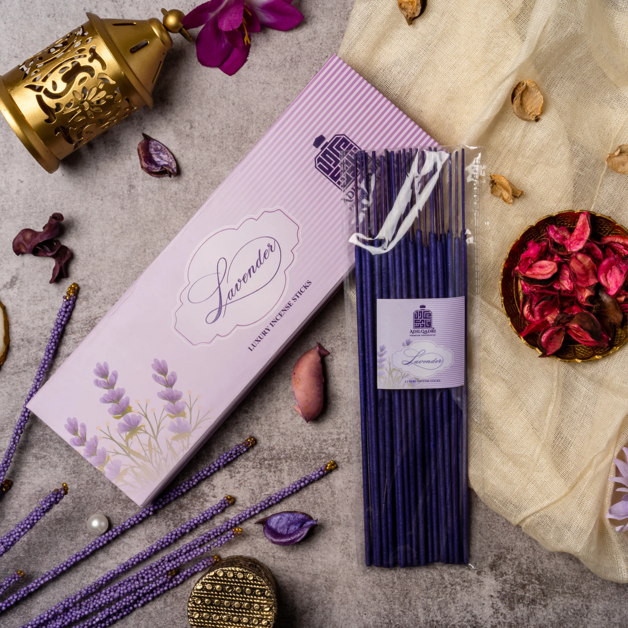 Lavender Premium Quality Agarbatti ( Incense Stick ) 100 gms - Image 3