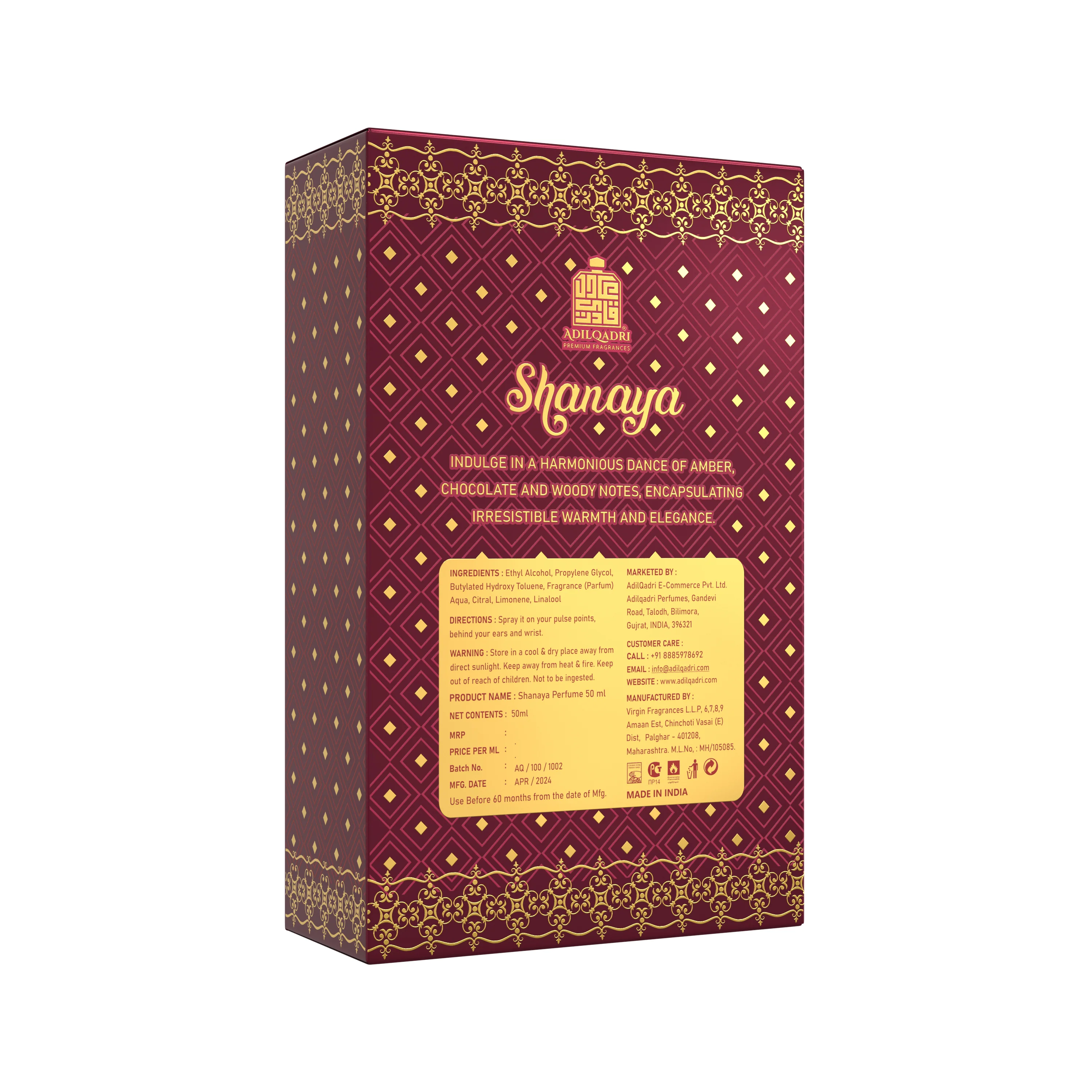 Shanaya Perfume Spray 50 ML - Image 5