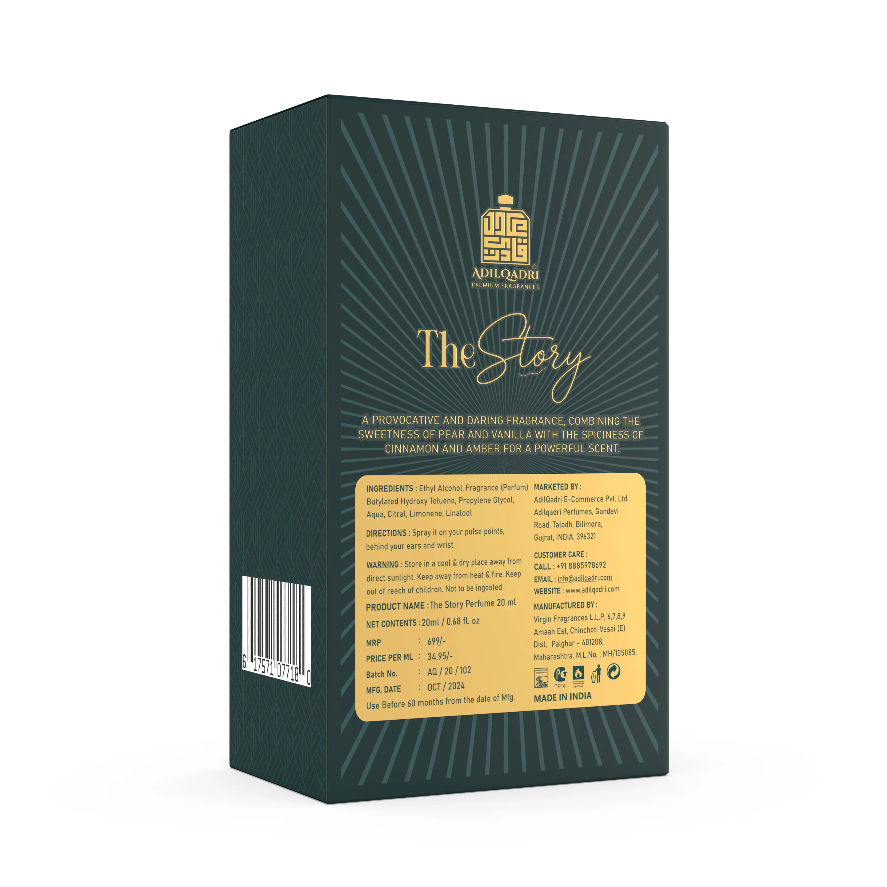 The Story Perfume Spray 50 ML - Image 14