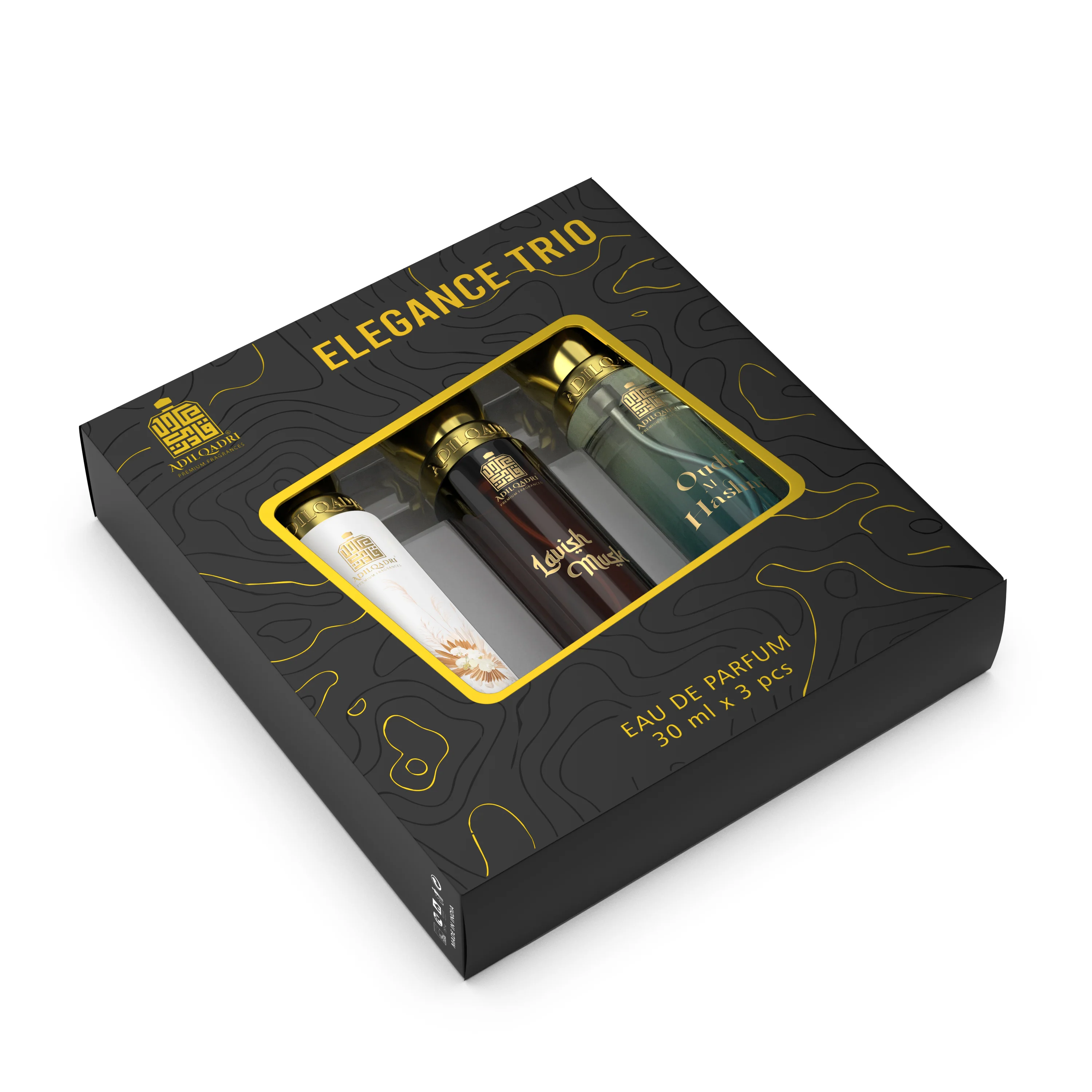 Elegance Trio 3 Pcs Premium Perfume Spray 30ml x 3 - Image 5