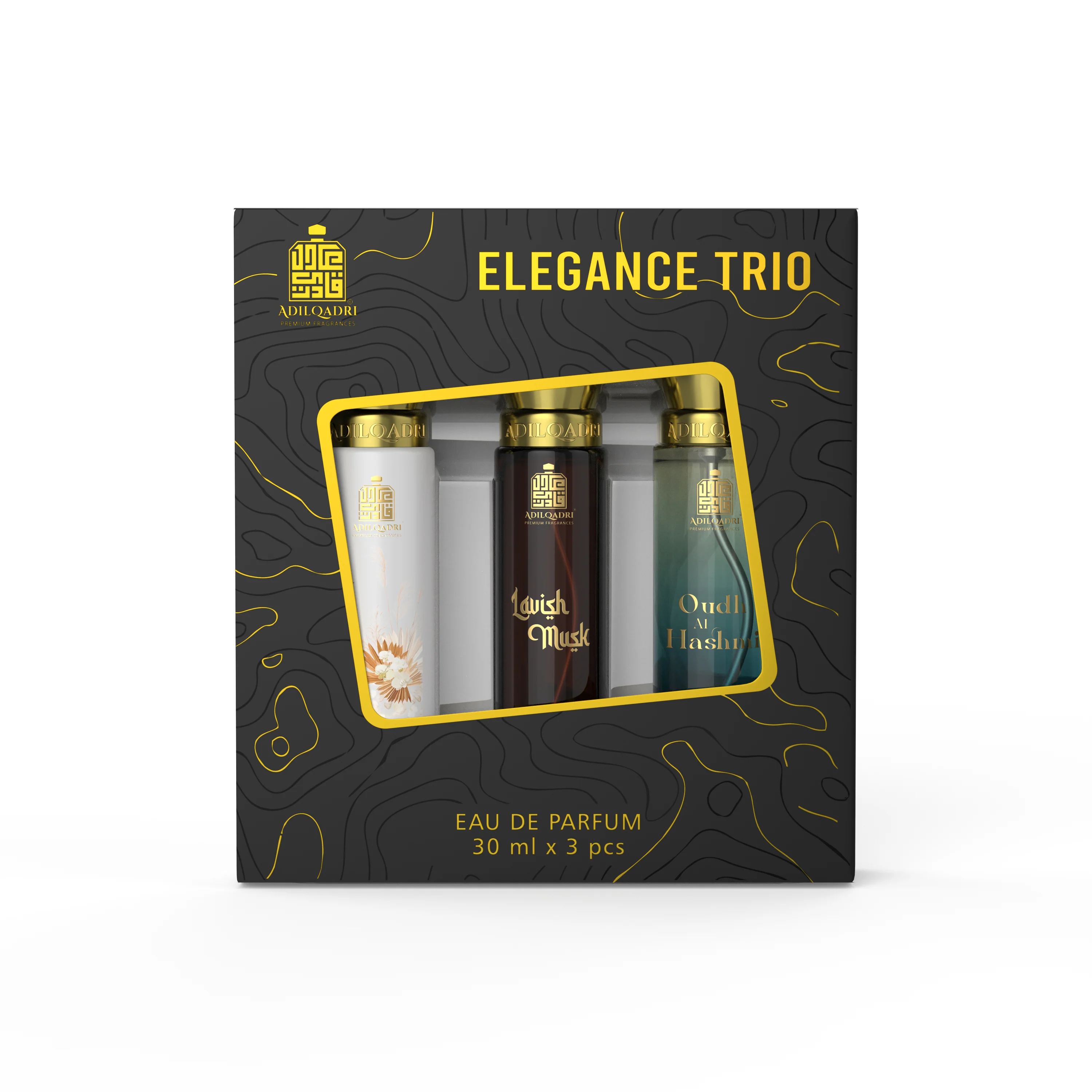 Elegance Trio 3 Pcs Premium Perfume Spray 30ml x 3 - Image 7