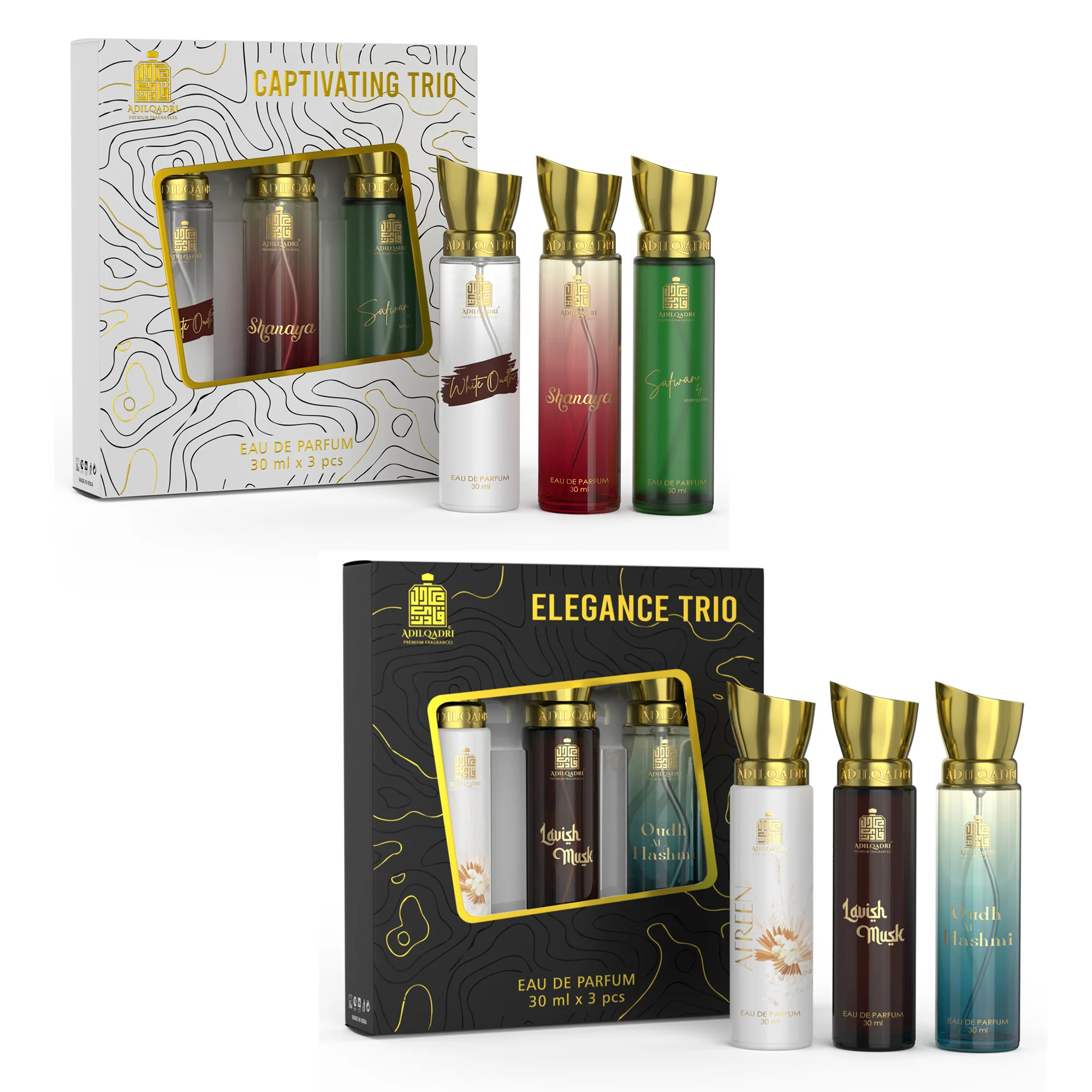 Elegance Trio 3 Pcs Premium Perfume Spray 30ml x 3 - Image 9