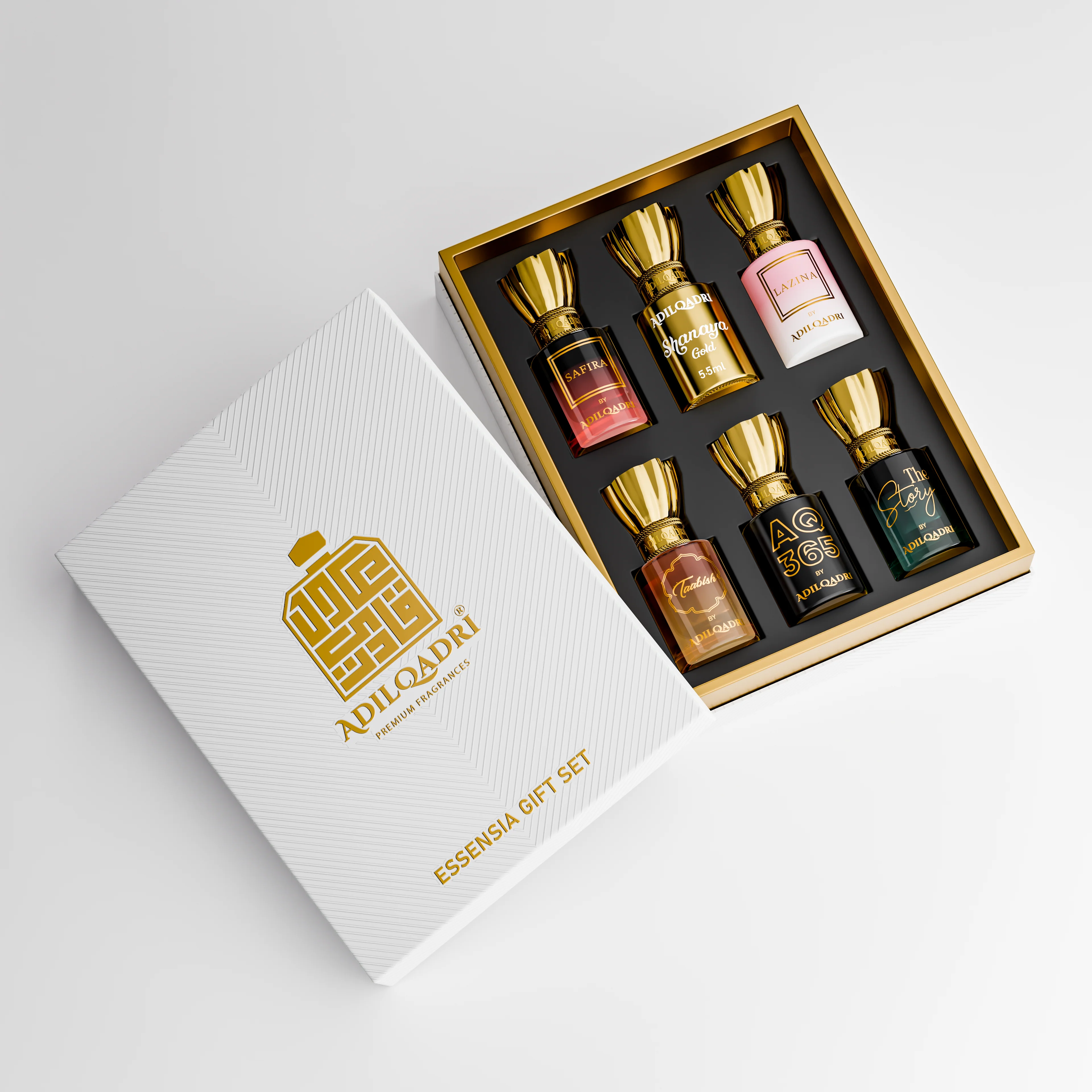 Essensia Luxury Attar Perfume Gift Set (6 x 5.5Ml) - Image 3