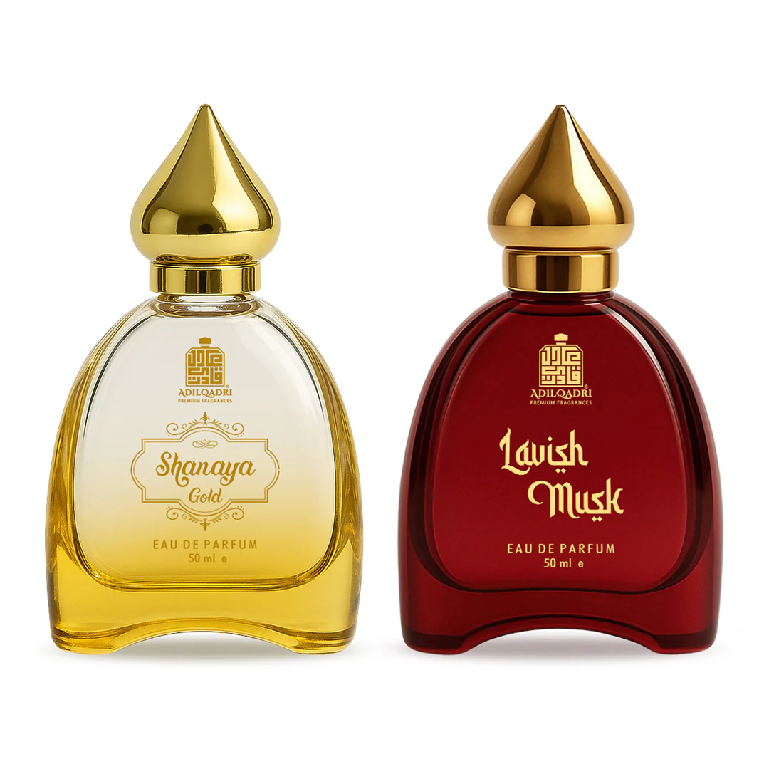 Lavish Musk And Shanaya Gold Perfume Spray 50 Ml Each