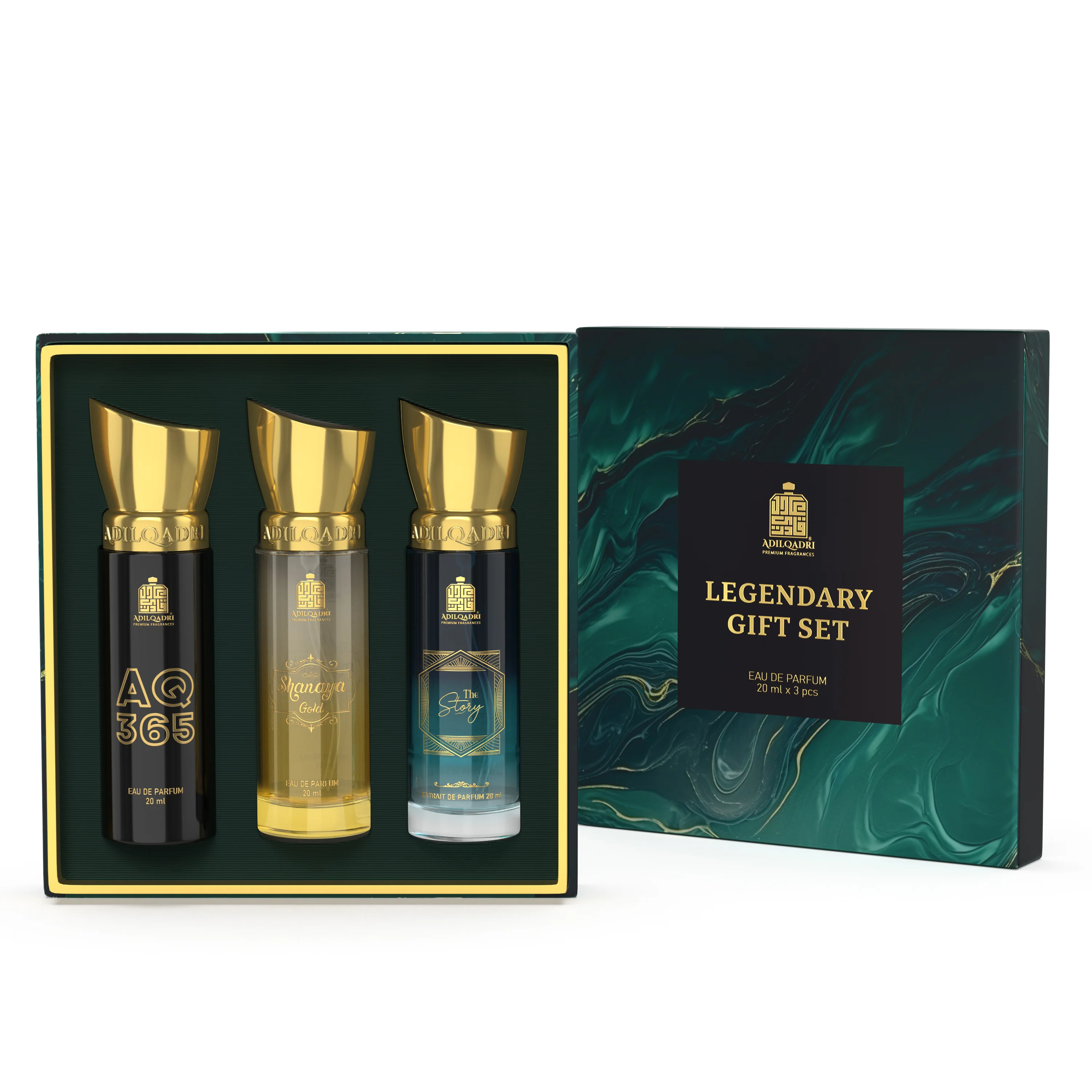 Legendary Gift Set 3 Pcs Set of Premium Perfume Spray - Image 3