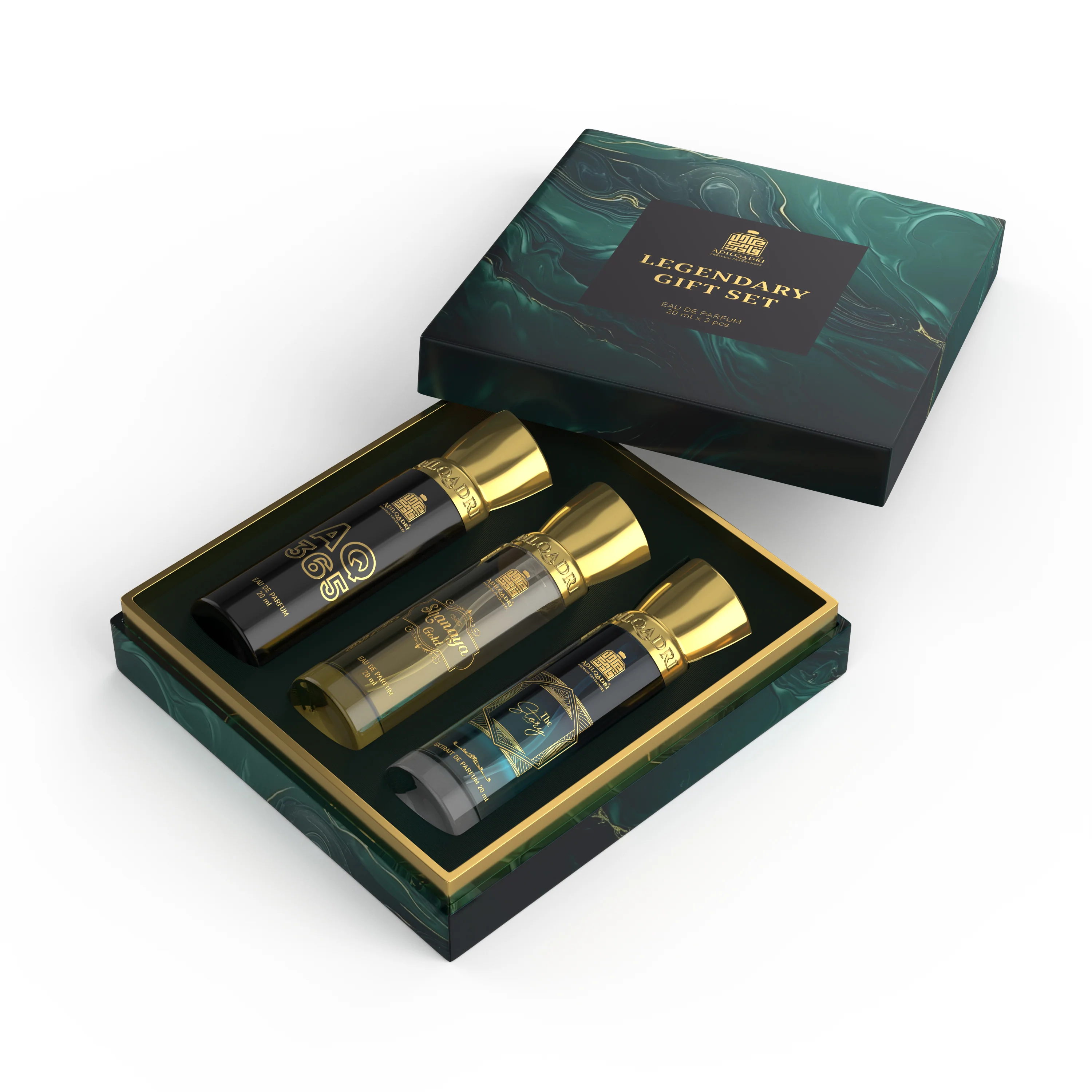 Legendary Gift Set 3 Pcs Set of Premium Perfume Spray - Image 4
