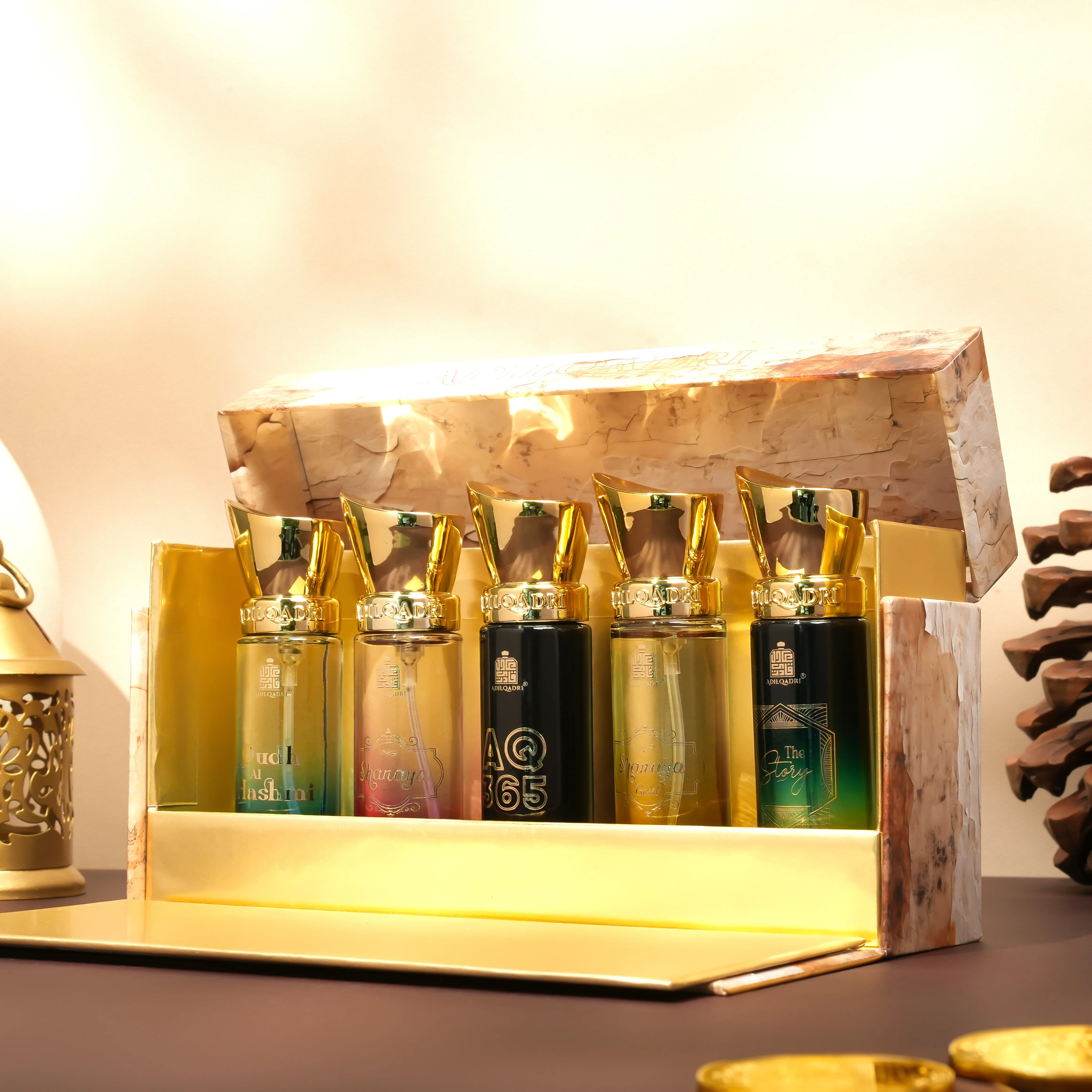 Luxury Gift Set 5 Pcs Premium Perfume Spray - Image 2